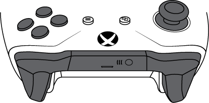 Desenho técnico de um controle de Xbox One S, modelo 1708, destacando o design de peça única no topo que indica a presença de Bluetooth.