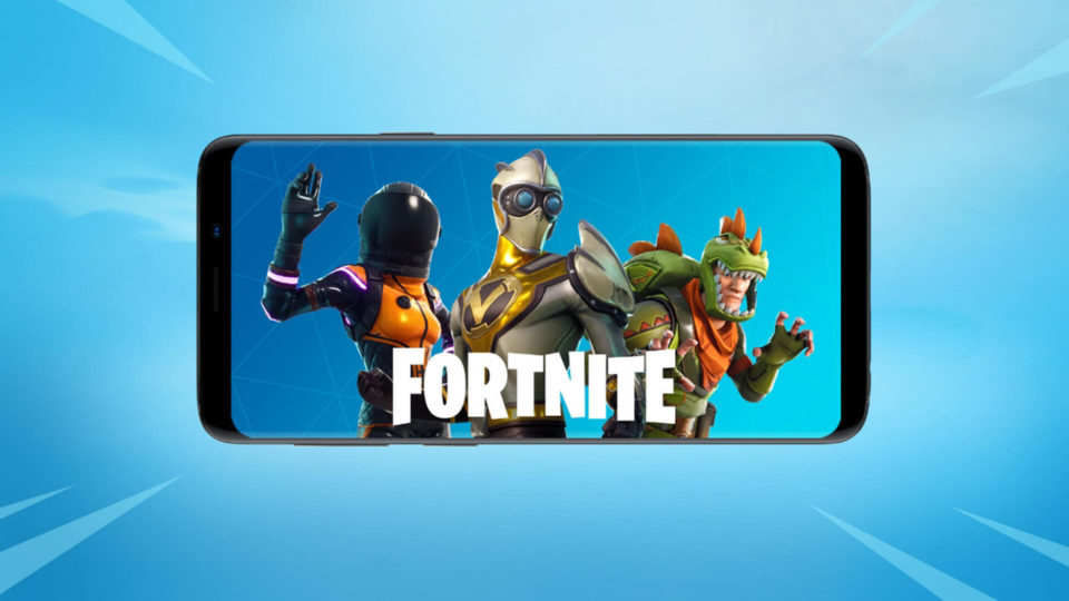 Imagem mostra a logo do Fortnite Android Android Beta EPIC Games