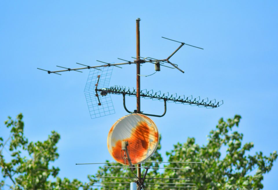 Frustrações Tecnológicas - Antena externa de TV - Foto ilustrativa: Pixabay