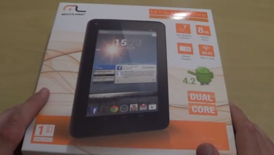 Conheça o Tablet Multilaser M7s