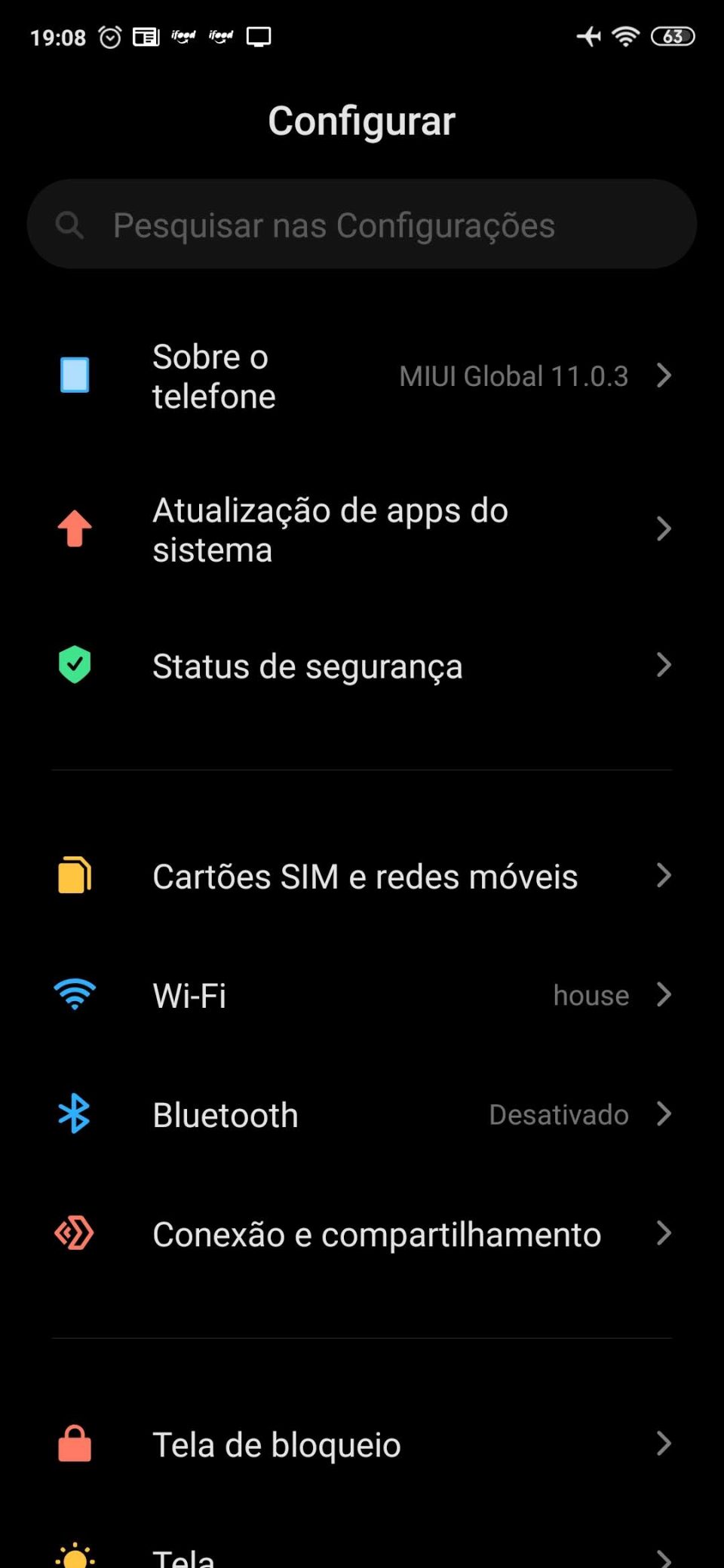 configurar MIUI 11
