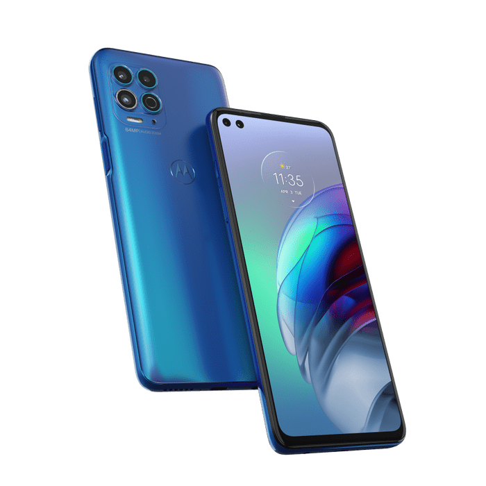 Motorola Moto G100 cor Luminous Ocean (Imagem: Divulgação/Motorola)