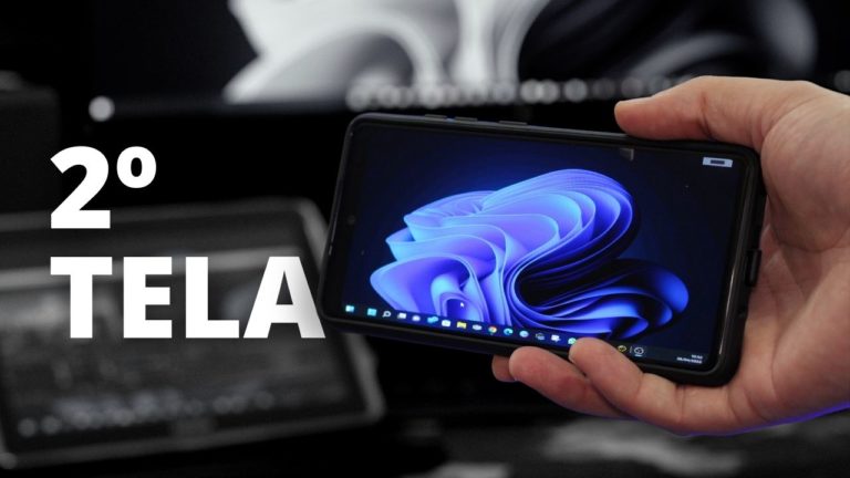 Como usar um celular ou talbet como segunda tela no PC