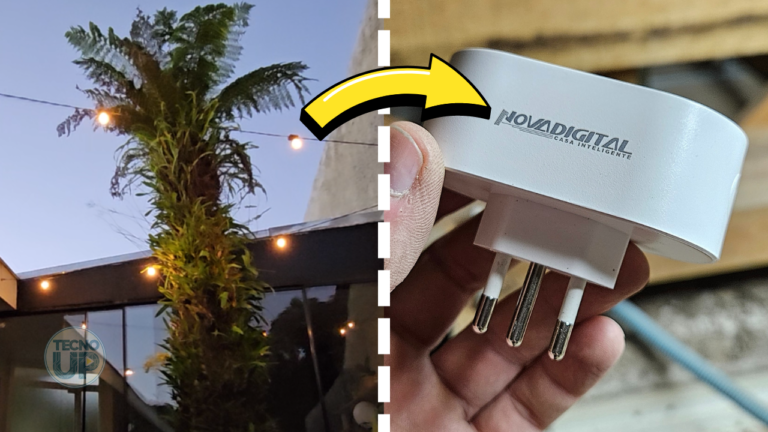 Instalando uma gambiarra automatizada “Varal de Luzes”