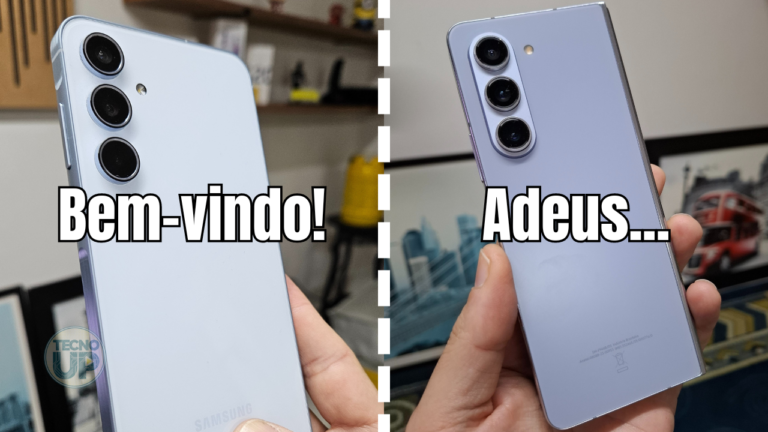 Boas-vindas ao Galaxy A55 e Despedida ao Z Fold 5