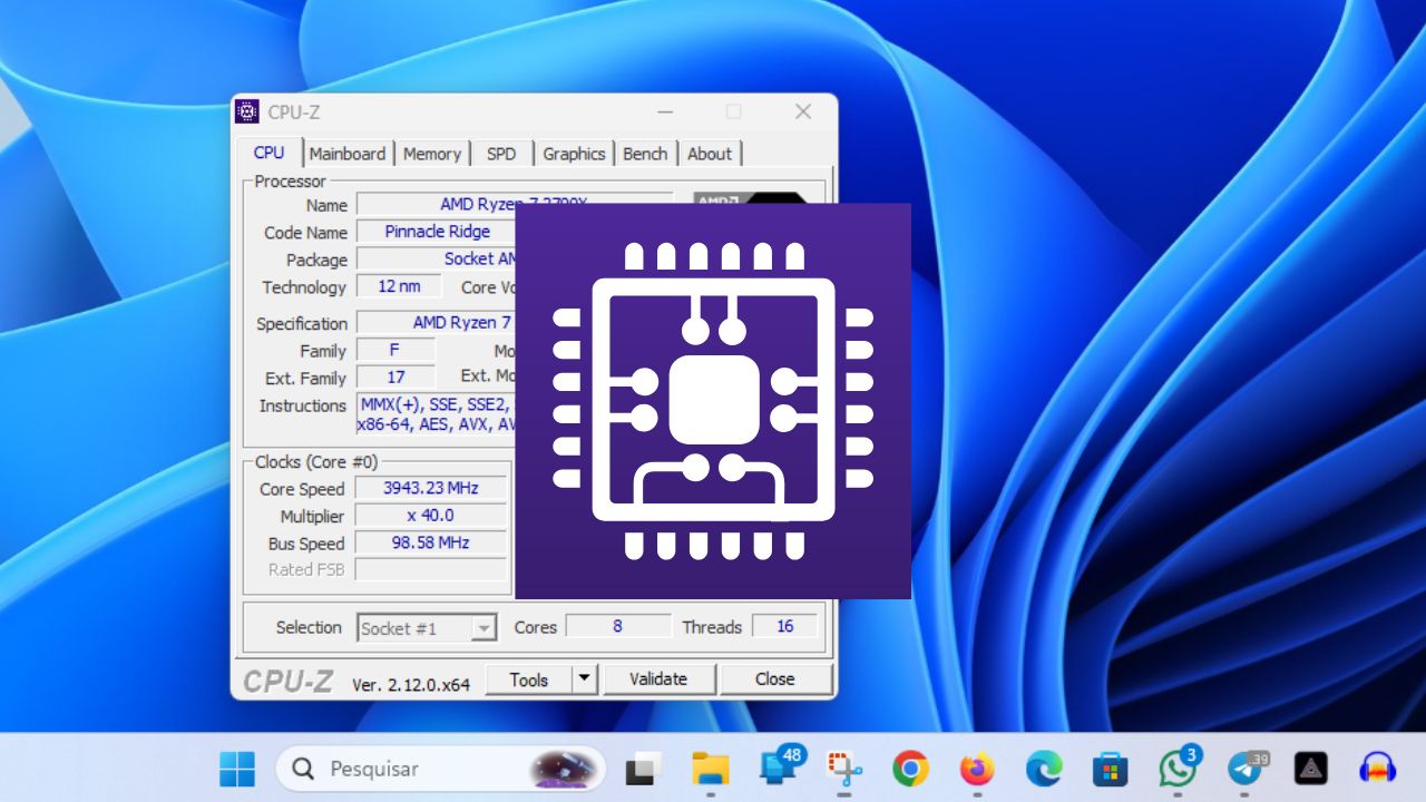 CPU-Z Descubra as Especificações do Seu PC Sem Precisar Abrir a Máquina!