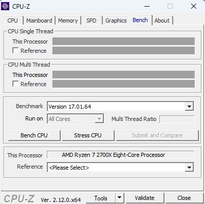 CPU-z aba Bench