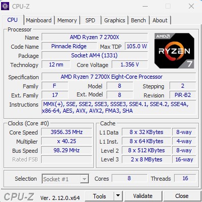 CPU-Z aba CPU